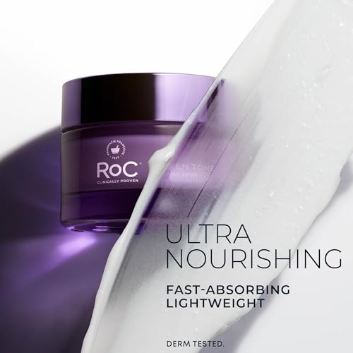 RoC Niacinamide Even Tone + Lift Anti Aging Night Cream, Face Moisturizer - image 7