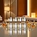 12 Pcs 1ml Gold Mini Glass Roll on Bottles Roller Refillable Essential Oil Aromatherapy Sample Vials Roller Bottles Beauty Personal Care Container