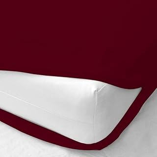 Edenwald Waterproof Mattress Protector King Size 78x72x8 Depth, Maroon, Zipper Encasement Mattress Protector, Edenwald Wat Price In India