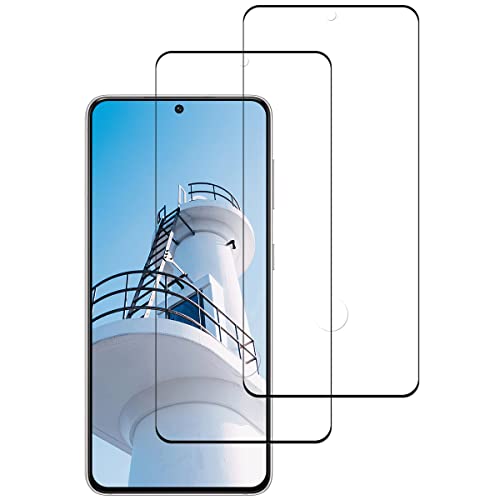 2 Piezas Cristal Templado para Samsung Galaxy S21, Protector de Pantalla para Samsung S21 Vidrio Templado, [3D Cobertura Completa] [Sin Burbujas] [Anti-Scratches] Cover