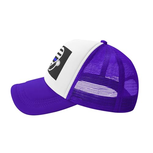 Nurses Police Wife Trucker Hat Snapback Mesh Baseball Cap Unisex3