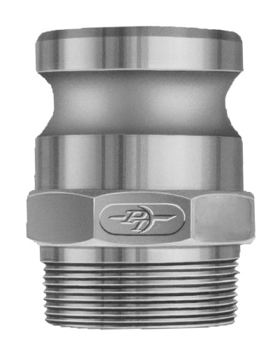 PT Coupling 1000620Basic Standard Series 20F Aluminum Cam and Groove Hose Fitting, F-Adapter, 2