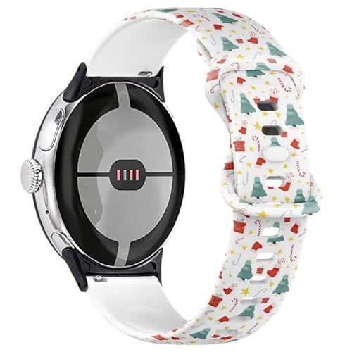 Bracelet silicone souple Pixel Watch 2 étanche et confortable