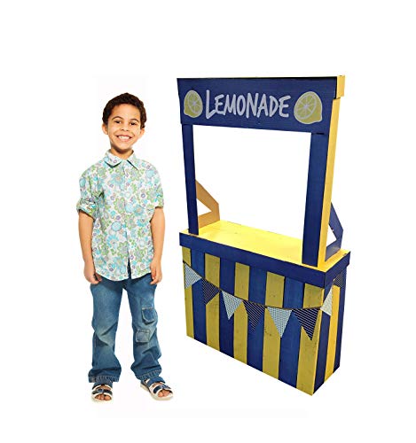 Image of Cardboard People Lemonade Stand Life Size Cardboard Cutout Standup