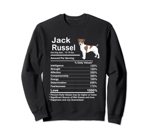 Lustige Jack Russel Fakten Ernährung Geschenk Jack Russel Sweatshirt