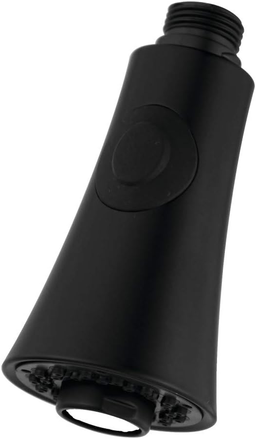 Kingston Brass KDH8720 Pull-Down Kitchen Faucet Sprayer Head, Matte Black