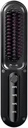 Escova Alisadora De Cabelo Mini Escova Alisadora De Cabelo Portátil Sem Fio USB(preto)