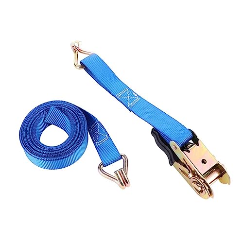 Alipis Car Tensioner Lashing Strap Set Cargo Binding Belt Luggage Belt Ratchet Straps