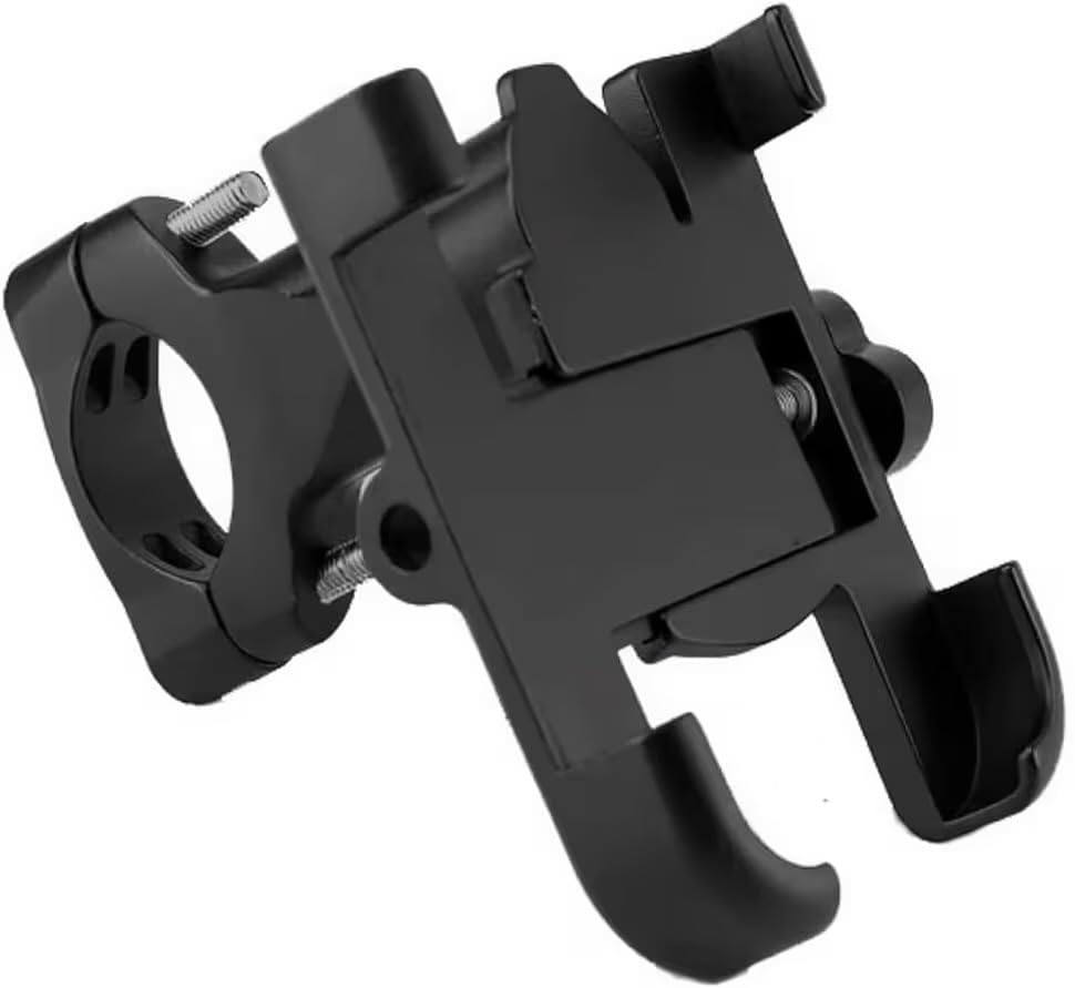 Image of Adjustable Bike Phone Holder Bracket, Universal Mount, Fits Phones 60mm-100mm Wide