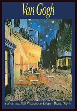 Barewalls Cafe de Nuit, 1888, Art Poster by Vincent Van Gogh