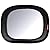 Skip Hop Style Driven Backseat Baby Car Mirror, Black