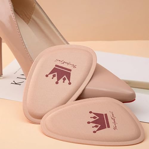 Set de 4 almohadillas delanteras para zapatos de tacón de mujer miniatura 7
