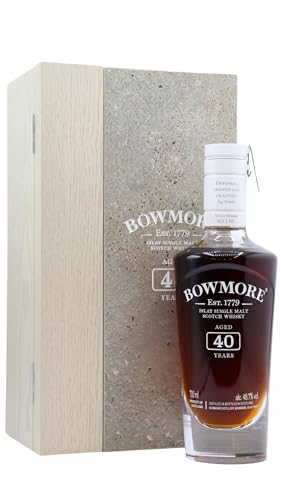 Bowmore - Islay Single Malt 2021 Release - 40 year old Whisky 70cl 48.7% ABV