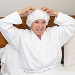 Stryker - Sage Pre-moistened Shampoo Cap - 40 Packages, Ultra-soft Fabric Lining, with Shampoo, Conditioner, Detangler & Rinse-free, Hypoallergenic - Image 2