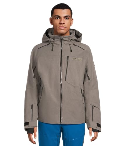 Spyder Men's Leader Jacket, Storm Melange