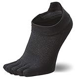 [Goldwin] ゴールドウイン ランニングソックス 靴下 ソックス 5本指 足裏サポート ドライ感 ユニセックス C3fit ファイブトゥ アーチサポート ショートソックス GC23302 ブラック M