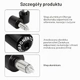 2 sztuki końcówek kierownicy motocyklowej, czarne, uniwersalne obciążniki 22 mm, rura drążona, CNC, aluminiowe zaślepki na kierownicę do otworów wewnętrznych 17-22 mm, zaślepki do rowerów sportowych