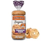 Thomas' Cinnamon Raisin Bagels, 6 count, 20 oz