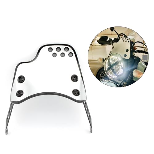 Déflecteur vent pare-brise de moto pour Scrambler Grey