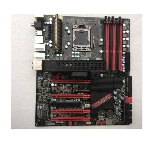 Placa base de servidor para EVGA para X58 CLASSIFIED 141-BL-E760-A1 1366, totalmente probada