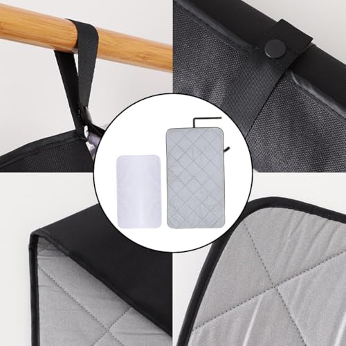 Tapis de repassage pliable pour surfaces étroites, la solution sans planche encombrante - 3