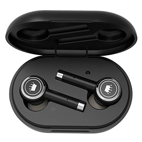 Fone de Ouvido Sem Fio TWS Air Bluetooth 5.0 Magnético com Microfone e Estojo para Recarga Kimaster