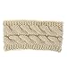 Produktbild HUIQING Winterwärmer gestrickt Stirnband Frauen Kopfwickel Haarband für Damen Häkeln Mode Haarband Kopf Zubehör