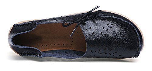 Image of VenusCelia Women's Breathable Comfort Walking Office Flat Loafer
