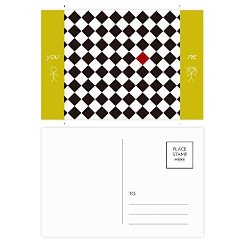 Lot de 20 cartes postales multicolores de 5.7 x 3.8 pouces pour vos mots de remerciement
