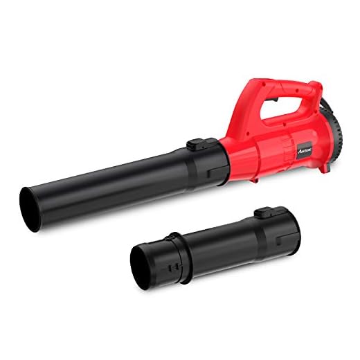 AVID POWER 12Amp 600CFM Electric Leaf Blower, Corded Leaf Blower, 6 Variable Speed Leaf Sweeper for Lawns, Yards, Patios, Gardens