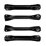 4PCS for 1997-2006 Jeep Wrangler TJ Front Upper & Lower Control Arms, Models w/Coil Spring Suspension K620244 K640734