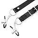 BDSMYEE 2 stk Nippelsauger + 2 stk Schamlippen Klemmen Spreader Riemen,Extra Stark Brust Stimulation Sexspielzeug Set,Brustpumpe Klitoris Klemmen Vaginal Clip Einstellbar Nippelclip Für Frauen Männer