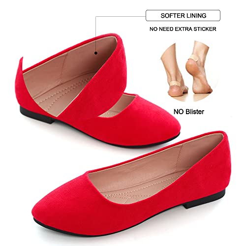 Image of SAILING LU Casual Shoes for Women Dressy Ballet Flats | Comfort Fit, Work Shoes,Casual for Women, Slip-Ons Loafers