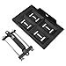 Battery Tray Bracket Kit,Car Battery Hold Down Tray Bracket Set Sturdy Construction Replacement for 27 30 31 Series Batteries