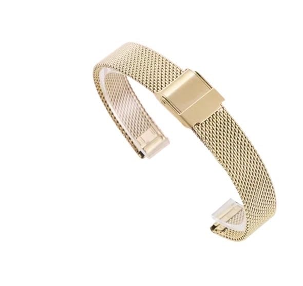 Bracelet montre mesh inox double strap rechange homme 8mm 20mm 22mm