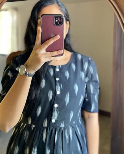 Image of Women's Rayon Printed Anarkali Kurta for Women and Girls, Regular Wear
