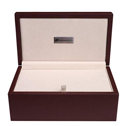 Set de Dominó Negro Grande Double 9 con Estuche Marrón miniatura 3