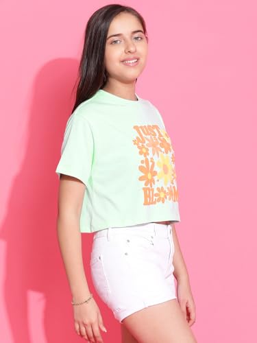 Image of Li'l Tomatoes Girls T-Shirt|Cotton|Relaxed Fit