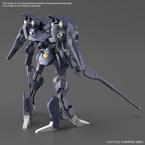 Bandai HG Gundam Pharact (The Witch from Mercury),8 x 30 x 19 cm, Clear - Image 2