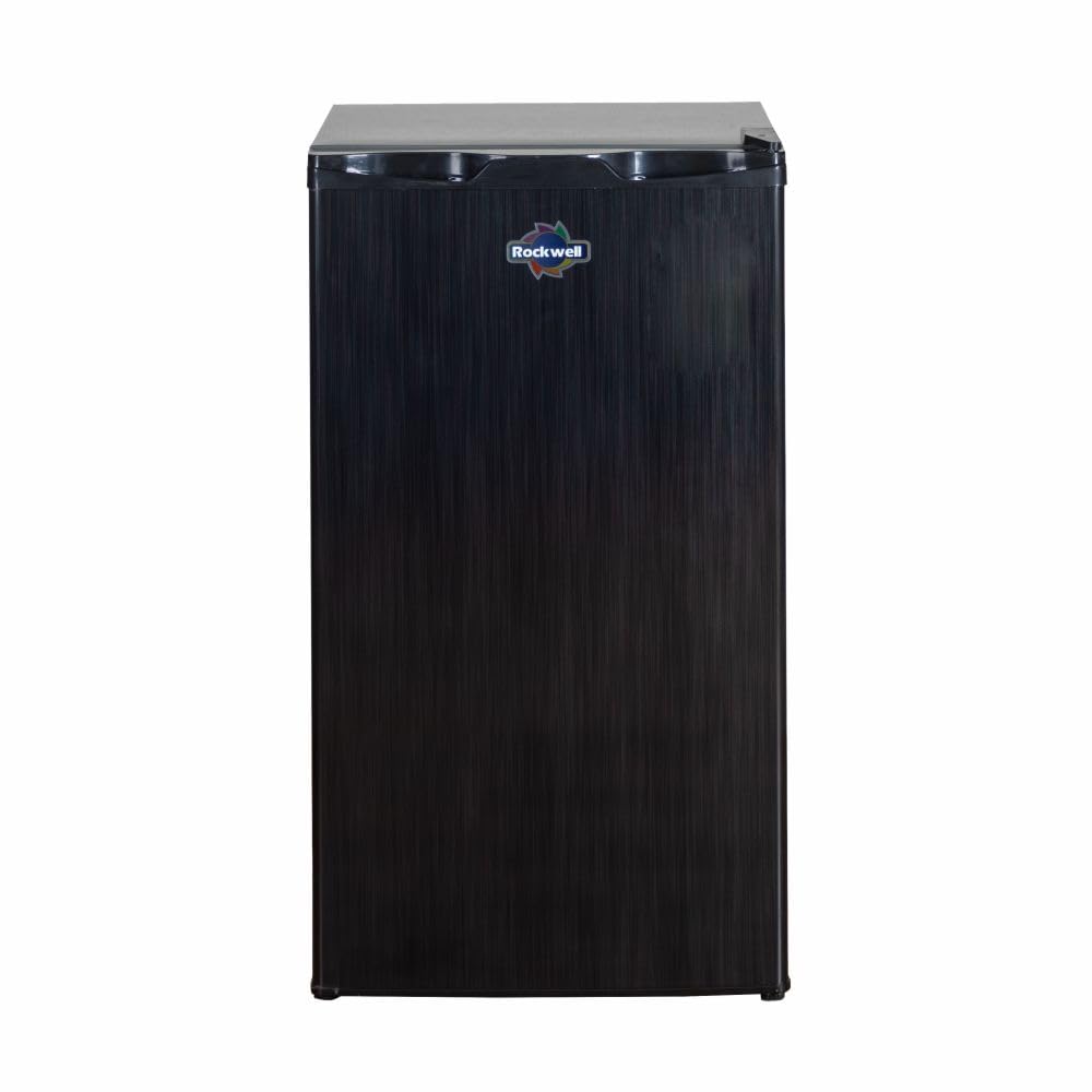 ROCKWELL 91Ltr Mini Refrigerator with Direct Cool Technology – Single Door Design, Energy Efficient, Compact Size – Ideal for Home, Office, and Dorm Rooms (MB100) ROCKWELL 91Ltr Mini Refrigerator with Direct Cool Technology – Single Door Design, Energy Efficient, Compact Size – Ideal for Home, Office, and Dorm Rooms (MB100)