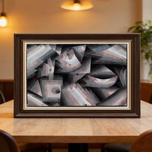 Impression toile Crystal Gradation 1921 style cubiste de musée - 6