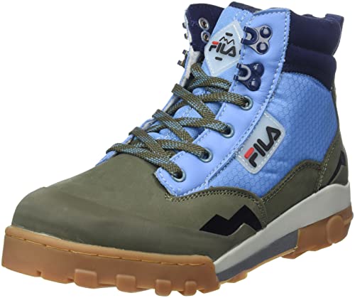 FILA Damen Grunge II O mid wmn Mode-Stiefel, Loden Green-Adriatic Blue, 37...