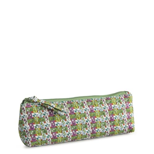 Premium Cotton Pencil Pouch Ribbon Plaid One Size