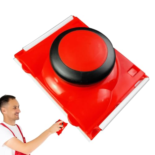 Cortador de bordes – Pintar techos altos, herramienta de corte de molduras | Rodillos lisos de corte profesional, pintor de borde compacto, pintura de precisión, accesorios de rodillos de pein