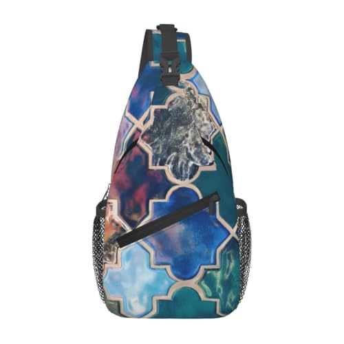 Bolso bandolera de hombre con correa ajustable para un transporte cómodo en viajes y deportes