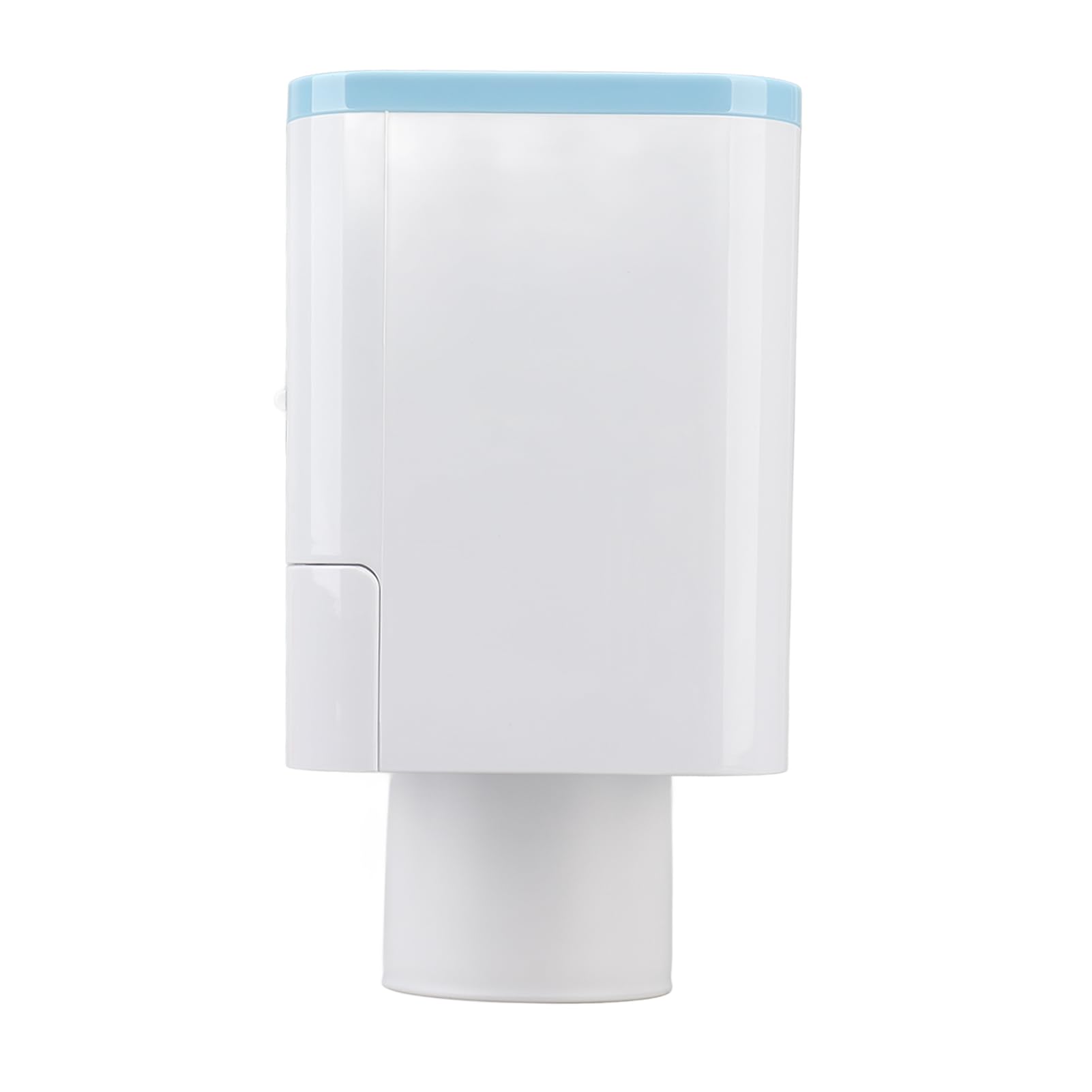 Cocoarm Zahnpastaspender, PP-ABS, Wandmontage, Zahnpastaspender, Quetschset mit Zahnbürstenhalter, Aufbewahrung ohne Bohren, Umgekehrte Becher für Erwachsene und Im Badezimmer (Zwei Tassen, Blau)