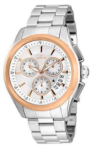Invicta Specialty �����Y 45mm �X�e�����X�X�`�[�� �V���o�[ ������ �N�H�[�c 30814