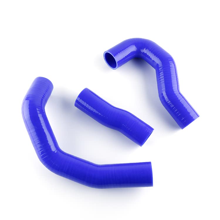 Kit de manguera de refrigerante de radiador de silicona para Mitsubishi L200 2.5 TD (azul)