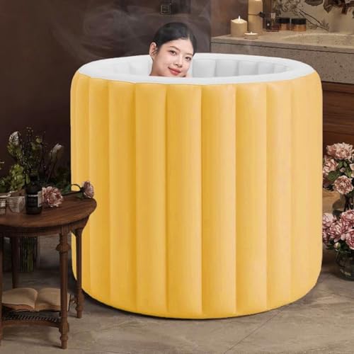 Bañera inflable plegable portátil para adultos con bomba integrada AUNMAS 8