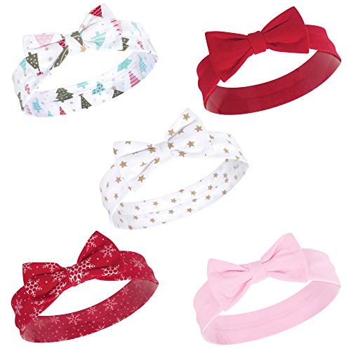 Image of Hudson Baby Cotton and Synthetic Headbands, Size 0-24 Months